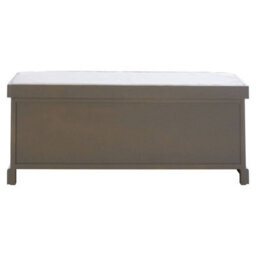 Orsina Slate Grey Storage Bench With 3 Drawers, Ottoman Seat Furniture With Storage, Shoe Bench With Padded Seat - thumbnail 4