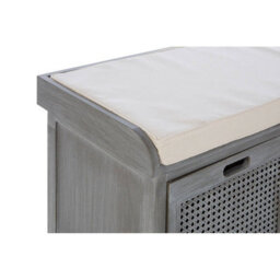 Orsina Slate Grey Storage Bench With 3 Drawers, Ottoman Seat Furniture With Storage, Shoe Bench With Padded Seat - thumbnail 6