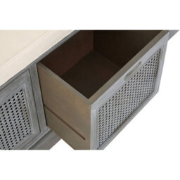 Orsina Slate Grey Storage Bench With 3 Drawers, Ottoman Seat Furniture With Storage, Shoe Bench With Padded Seat - thumbnail 8