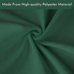 Neel Blue Green Velvet Backdrop Curtain Wrinkle-Free Polyester Fabric Background With Drapes, 3X3 Metres - thumbnail 3