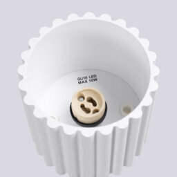 Sollux Lighting Aura Aluminum White 1 Lights Minimalist Ceiling Light - thumbnail 5