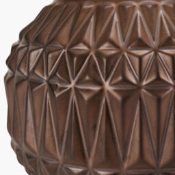 Pacific Lifestyle Set Of 2 Anneli Bronze Aztec Texture Ceramic Table Lamp - thumbnail 7