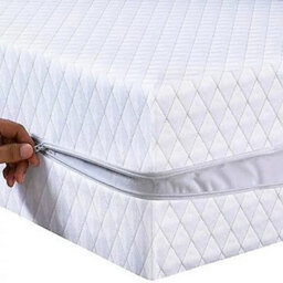 Zip Up Mattress Protector Cover Anti Bed Bug Total Encasement Double - thumbnail 1