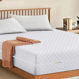 Zip Up Mattress Protector Cover Anti Bed Bug Total Encasement Double - thumbnail 3