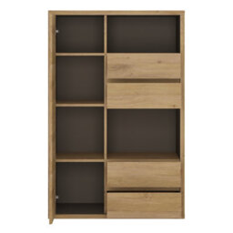 Furniture To Go Shetland 1 Door 4 Drawer Display Cabinet - thumbnail 4