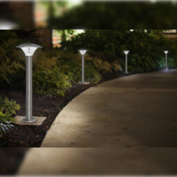 Long Life Lamps Company Led Bollard Modern Stainless Steel Garden Lamp Post Cool White Light With 12V Transformer Zlc047Cw - thumbnail 6