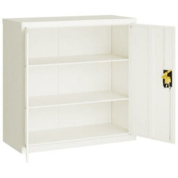 Berkfield File Cabinet White 90X40X90 Cm Steel - thumbnail 4