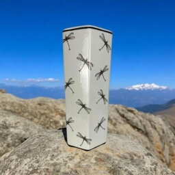 "18"" Hexagonal Ceramic Umbrella Stand" - thumbnail 3