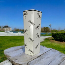 "18"" Hexagonal Ceramic Umbrella Stand" - thumbnail 4