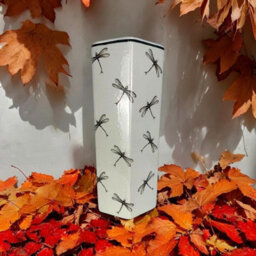 "18"" Hexagonal Ceramic Umbrella Stand" - thumbnail 5