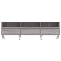 Berkfield Tv Cabinet Grey Sonoma 150X30X44.5 Cm Engineered Wood - thumbnail 5