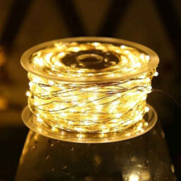 Usb 30M 300Led Warm White Led Copper Wire Fairy String Lights - thumbnail 2