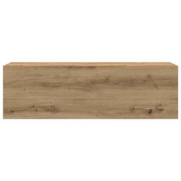 Walplus Bathroom Wall Cabinet Artisan Oak 100X25X30 Cm Engineered Wood - thumbnail 6