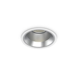 Ideal Lux Off Round Recessed Downlight White, 3000K, 15W - thumbnail 1