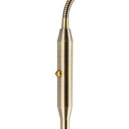 Happy Homewares Modern Antique Brass Task Floor Lamp With Led Halo Ring And Cct Dimmer - thumbnail 3