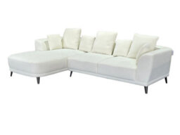 DS Living The 3 Seater Nova Lounger Right Corner Sofa In Grey Or Cream - thumbnail 3
