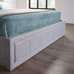 Home Treats Side Lifting Ottoman Bed Frame Double With Pocket Sprung & Memory Foam Mattress - thumbnail 4