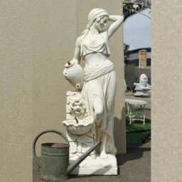 Pretty Gypsy Girl With Jug Water Fountain - thumbnail 2