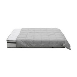 Darphe Grey Single Size Down Alternative Quilted Duvet Insert With Corner Tabs 200 X 135Cm - thumbnail 3