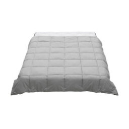 Darphe Grey Single Size Down Alternative Quilted Duvet Insert With Corner Tabs 200 X 135Cm - thumbnail 2