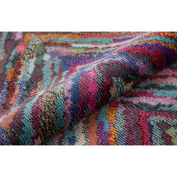 Multi Geometric Modern Easy To Clean Abstract Rug For Dining Room-80Cm X 150Cm - thumbnail 2
