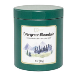 Mainstays Evergreen Mountain Scented Candle 198G Glass Jar