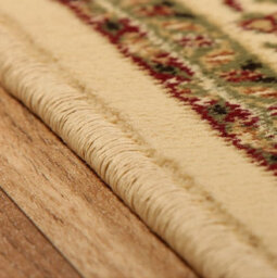 Persian Easy To Clean Bordered Floral Cream Traditional Rug For Dining Room-80Cm X 140Cm - thumbnail 3