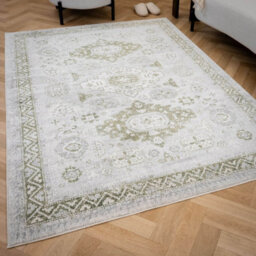The Rugs Montana Green Oriental Area Rug And Runner Soft Durable Pet Friendly Easy To Clean Living Room Bedroom 4050Grn - thumbnail 2
