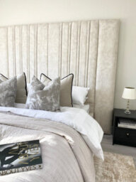 Stratus Interiors Tall Chateaux Paneled Floor To Ceiling Headboard Bed Frame-Add Professional Assembly & Delivery- Super King-Gas Lift Storage - thumbnail 6