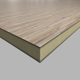 Rearo Selkie Mdf Bathroom Shower Wall Panel (H)2420mm X (W)1180mm X (D)11mm Tongue & Groove - Bamboo Matte Finish - thumbnail 8