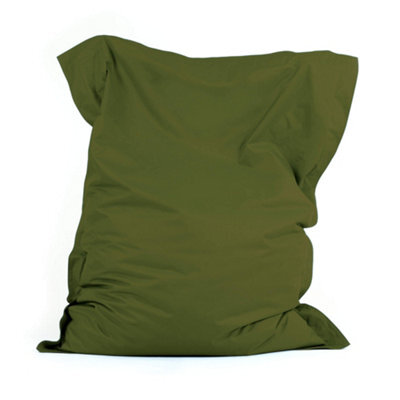 Icon Giant Indoor Outdoor Bean Bag Floor Cushion Khaki - image 1