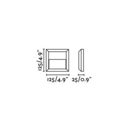 Luminosa Lighting Luminosa Grant Led Outdoor Wall Light Dark Grey Ip65 - thumbnail 2