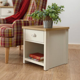 Gfw Lancaster Lamp Table Cream - thumbnail 1