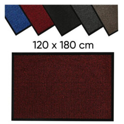 Barrier Mat 120 X 180 Cm Red Anti-Slip Waterproof Door Mat - thumbnail 1