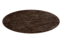 RugsX Bathroom Rug Synergy Circle, Glamour, Non-Slip, Soft - Lurex Beige Circle 100 Cm - thumbnail 2