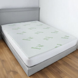Memory Foam Mattress Topper 1 Inch Orthopedic Support Mattress Topper Removable Bamboo Zip Cover - thumbnail 3