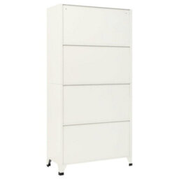 Vidaxl Locker Cabinet Grey And Blue 90X45X180 Cm Steel - thumbnail 4