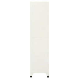 Vidaxl Locker Cabinet Grey And Blue 90X45X180 Cm Steel - thumbnail 3
