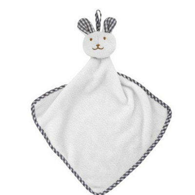 Midocean Baby Hug Me Rabbit Plush Hand Towel White (One Size) - image 1
