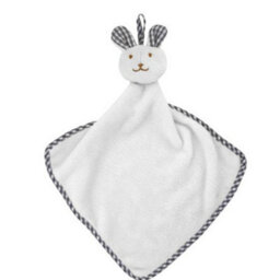 Midocean Baby Hug Me Rabbit Plush Hand Towel White (One Size) - thumbnail 1