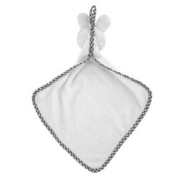 Midocean Baby Hug Me Rabbit Plush Hand Towel White (One Size) - thumbnail 2