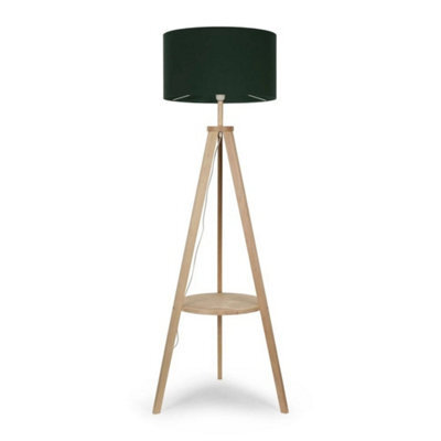 Tripod Floor Lamp Large Standard Standing Reading Light For Living Room Shade - image 1