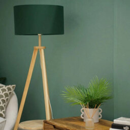 Tripod Floor Lamp Large Standard Standing Reading Light For Living Room Shade - thumbnail 5