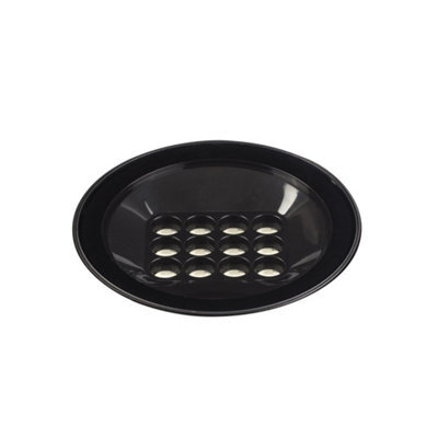 Luminosa Lighting Luminosa Tras-25 Led Black Outdoor Recessed Ground Lamp 13 3000K Ip67