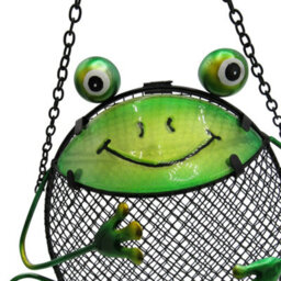 SecureFix Direct Novelty Frog Hanging Bird Feeder With Hook (Garden Feeding Station) - thumbnail 5