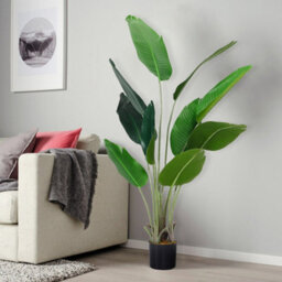 Darphe Simulation Large Artificial Plant Home Outdoor Decoration Banana Tree Potted Plant Height 160 Cm - thumbnail 3