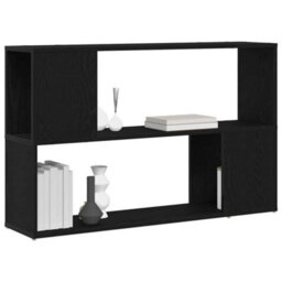 Walplus Entertainment Center Black 100 X 24 X 63 Cm Engineered Wood - thumbnail 3