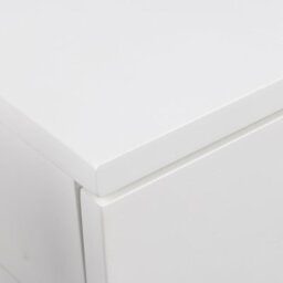 Furniture To Go Ashlan 1 Drawer Wall Mounted Square Bedside Table In White - thumbnail 9