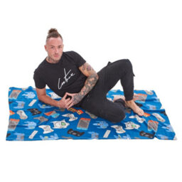 Gamer Fleece Game Controller Blanket Multicoloured (150Cm X 100Cm) - thumbnail 3