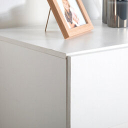 Home Treats 8 Chest Of Drawer White Wide Chest Of Wooden Drawers - thumbnail 7
